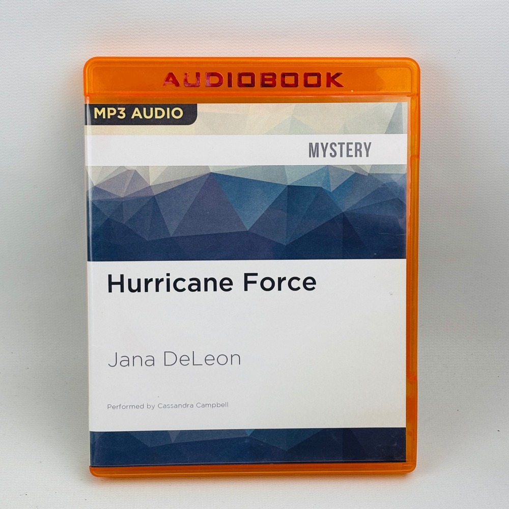 Hurricane Force Miss Fortune Series Mystery Audiobook‎ Jana DeLeon MP3 CD